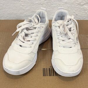 Vans Classic White Lace-Up Sneakers